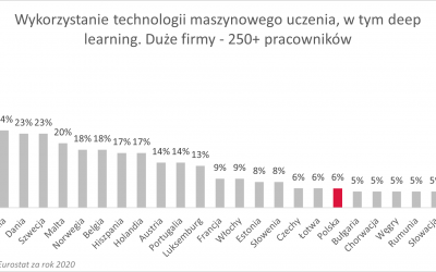 Jak Polska wypada na tle Europy w wykorzystaniu AI? Ocena najnowszych danych Eurostatu